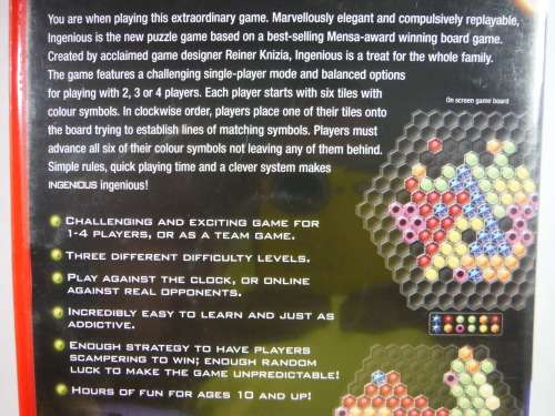 Ingenious : The Strategy Game for All the Family - PC DVD-ROM