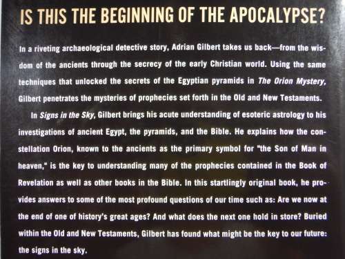 Signs in the Sky : The Astrological and Archaeological Evidence for the Birth of a New Age