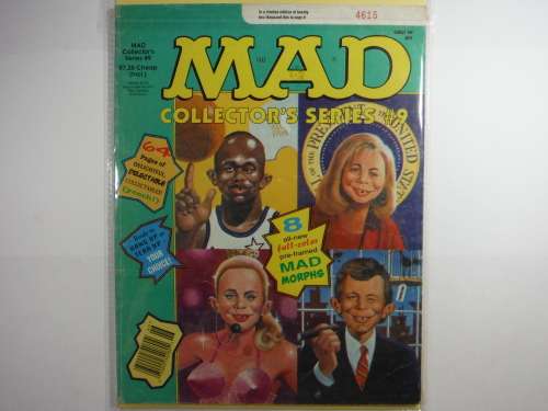 A Lot of 7 Vintage Mad Magazines Including the Jaws 2 Edition From 1979