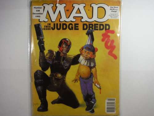A Lot of 7 Vintage Mad Magazines Including the Jaws 2 Edition From 1979