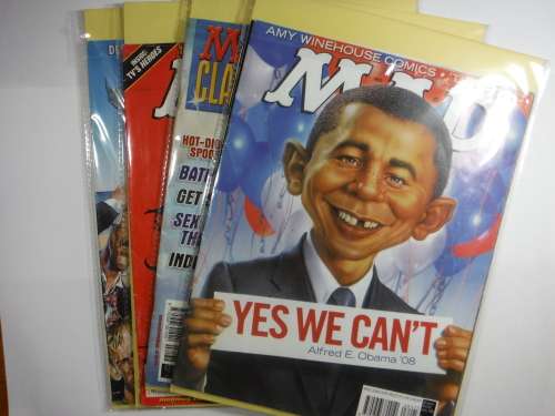 A Lot of 4 Mad Magazines