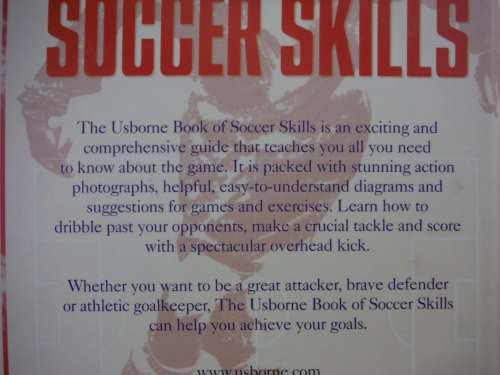 The Usborne Book of Soccer Skills - Hardcover