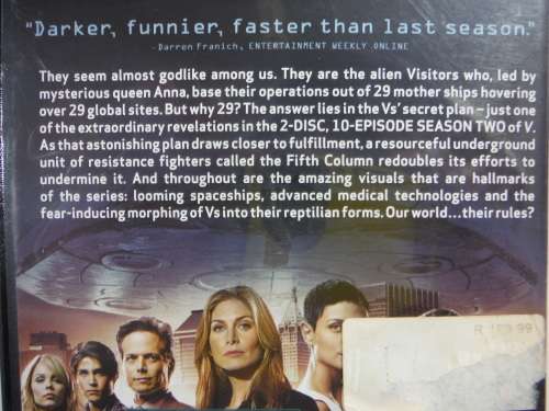 V : The Complete Collection - 8 Dvd Boxset of the Original Series + Season 1&2 of the Remake