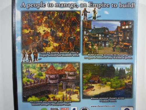 The Settlers Bundle - Heritage of Kings Complete + Rise of an Empire PC DVD