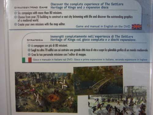 The Settlers Bundle - Heritage of Kings Complete + Rise of an Empire PC DVD