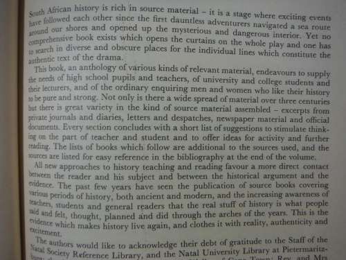 From Dias to Vorster : Source Material on South African History - Gordon, Talbot - 1983