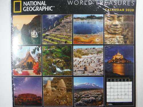 National Geographic World Treasures Calendar - 2020