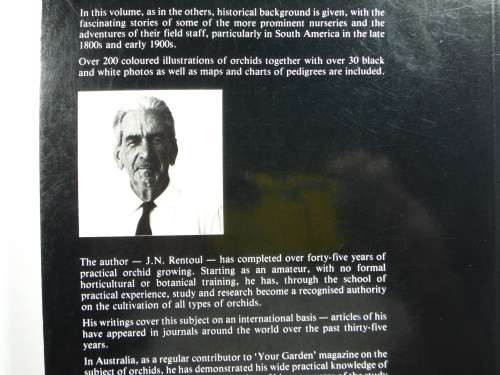 Growing Orchids : The Cattleyas and other Epiphytes - J.N. Rentoul