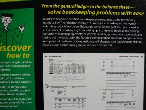 Bookkeeping Workbook for Dummies