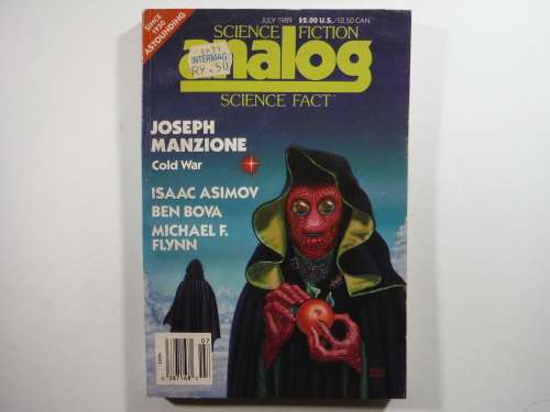 Analog Science Fiction/Science Fact Magazine - July 1989