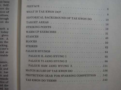 Two Tae Kwon Do Books