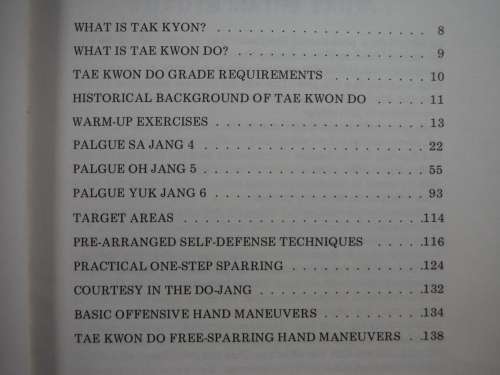 Two Tae Kwon Do Books