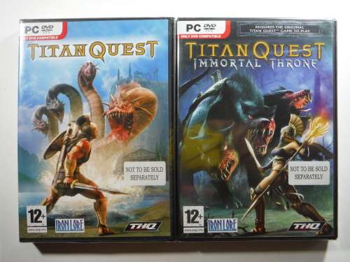 Titan Quest and Titan Quest : Immortal Throne - PC-DVD ROM