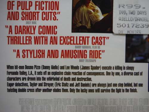 Two Days in the Valley - Dvd