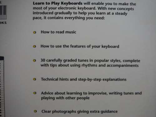 Learn to Play Keyboards - Softcover - Emma Danes