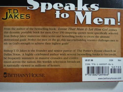 T.D. Jakes Speaks to Men + T.D. Jakes Speaks to Women