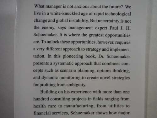 Profiting from Uncertainty - Paul J.H. Schoemaker