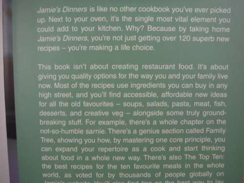 Jamie`s Dinners : The Essential Cookbook - Jamie Oliver