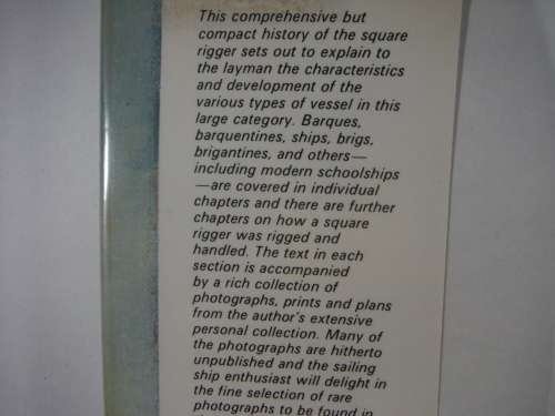 Square Rigged Sailing Ships - David R. MacGregor