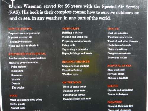 The SAS Survival Handbook - John Wiseman - 1986