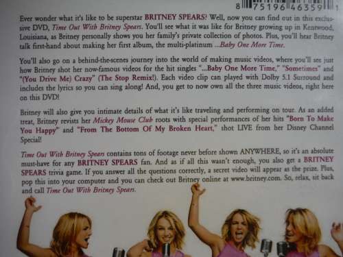 Time Out with Britney Spears - DVD