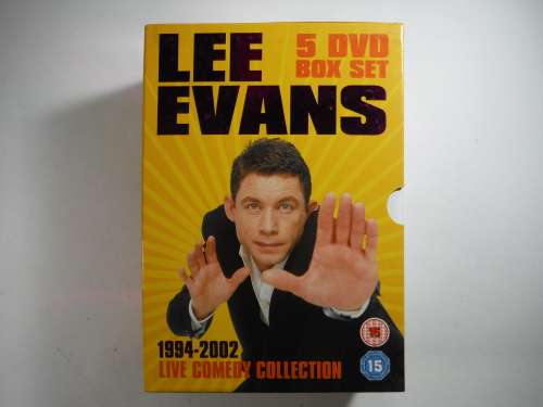 Lee Evans - 5 DVD Box Set - 1994 to 2002 - Live Comedy Collection