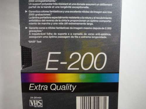 BASF E-200 Video Cassette