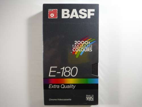 BASF E-180 Video Cassette