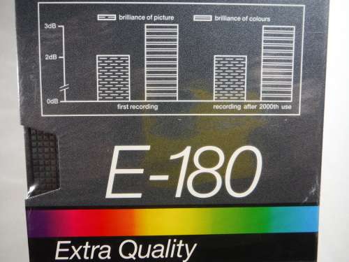 BASF E-180 Video Cassette