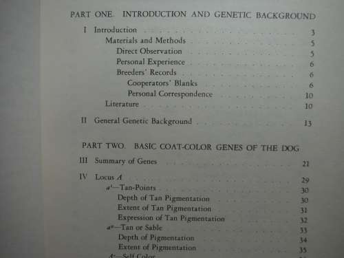 The Inheritance of Coat Color in Dogs - Clarence C. Little, Sc.D - 1984