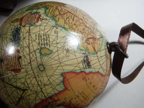 The Earth and Heavens Decor Mini Globes in Presentation Box