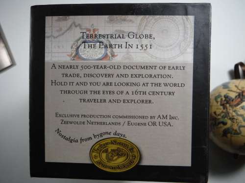 The Earth and Heavens Decor Mini Globes in Presentation Box