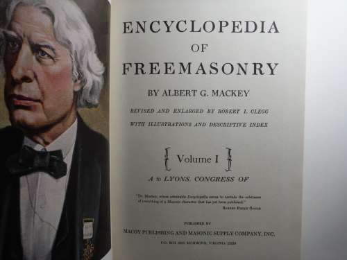 Mackey`s Revised Encyclopedia of Freemasonry - Complete 3 Volume Set - 1966