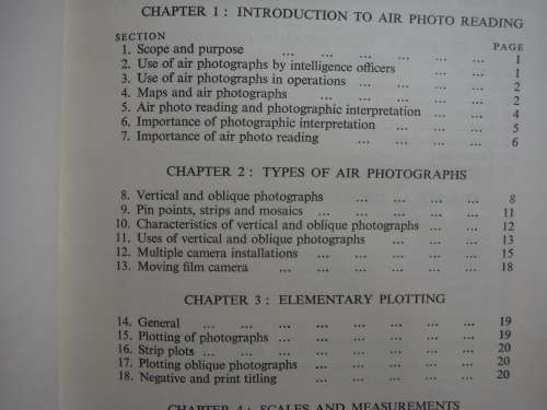 Manual of Map Reading, Air Photo Reading and Field Sketching : Part 2 - Air Photo Reading :1958