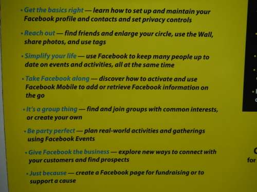 Facebook for Dummies - Carolyn Abram (SOFTCOVER)