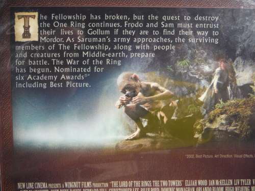 The Lord of the Rings : The Two Towers - DVD