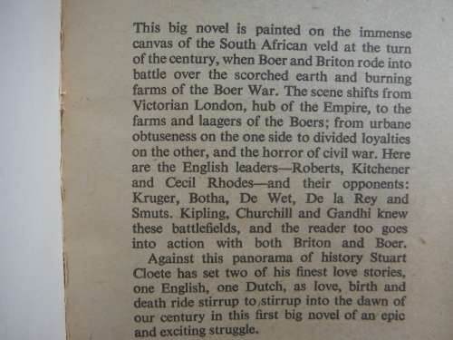 Rags of Glory - Paperback - Stuart Cloete - 1974