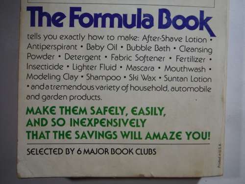 The Formula Book : Make the Products You Use Every Day - Norman Stark