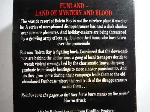 Funland - Richard Laymon - Horror Novel