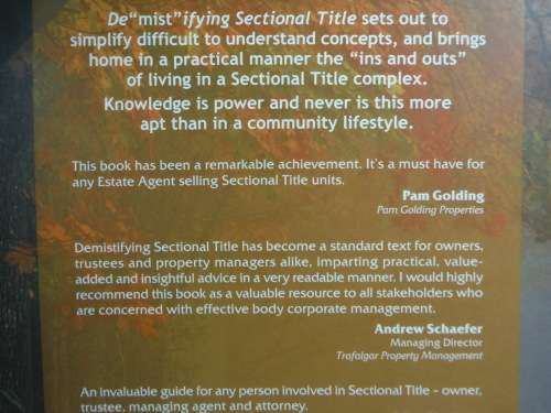 Demistifying Sectional Title - Softcover - Marina Constas  - 2nd Edition