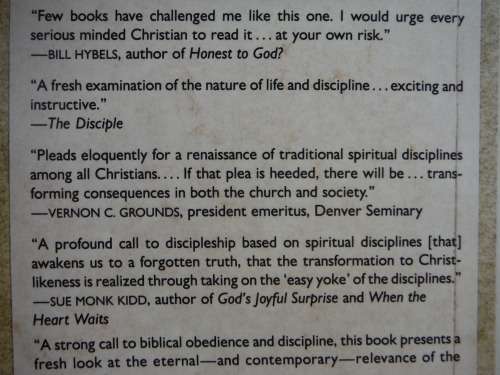 The Spirit of the Disciplines - Dallas Willard