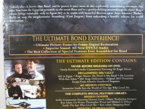 James Bond 007 : The Spy Who Loved Me - DVD