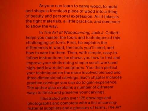 The Art of Woodcarving - Jack J. Colletti - 1977
