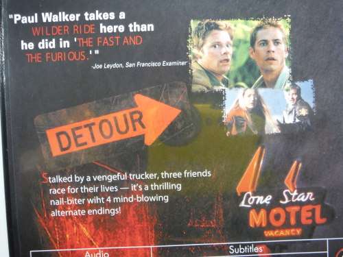 Joy Ride - Thriller Dvd