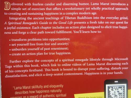 A Spiritual Renegade`s Guide to the Good Life - Lama Marut