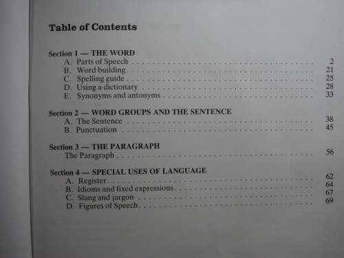 English Grammar : A Reference Book for Schools and Colleges - Angus Rose