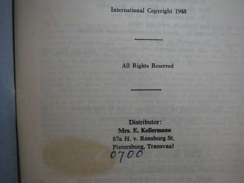 The Grape Cure - Johanna Brandt - 1948