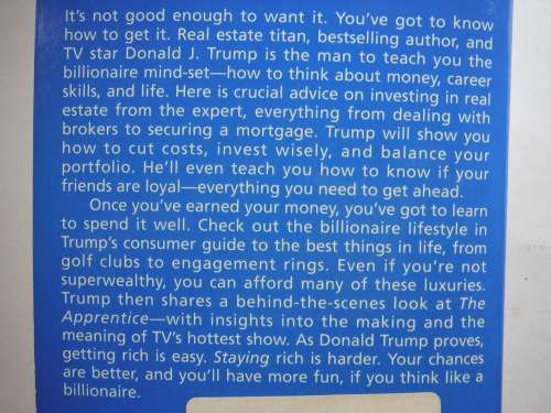 Think Like a Billionaire - Paperback - Donald J. Trump