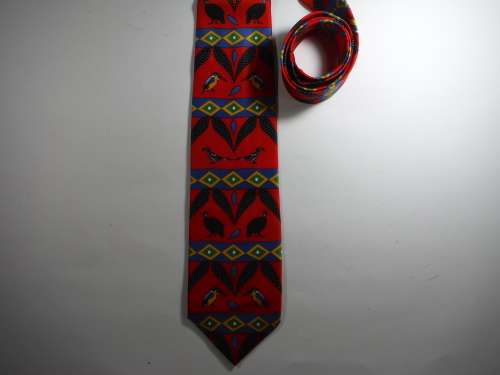Bird Theme Men`s Tie