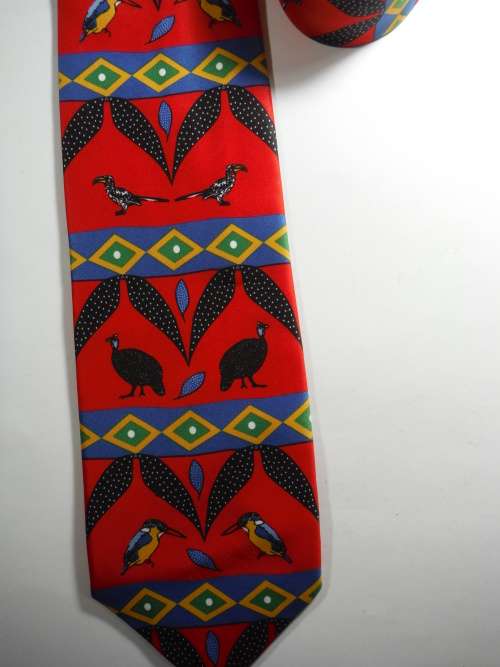 Bird Theme Men`s Tie